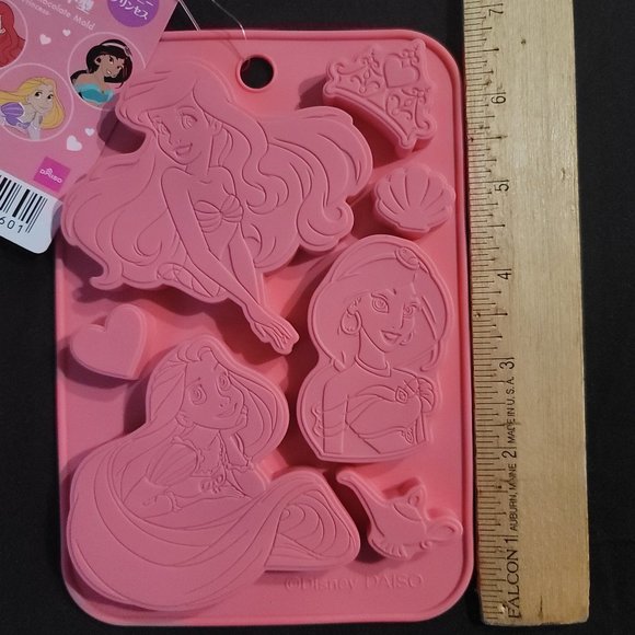 Disney Kitchen Disneys Princesses Silicone Candychocolate Molds